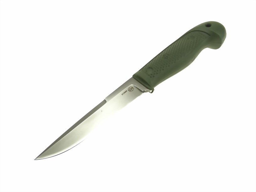Нож с рукоятью из эластрона N 1