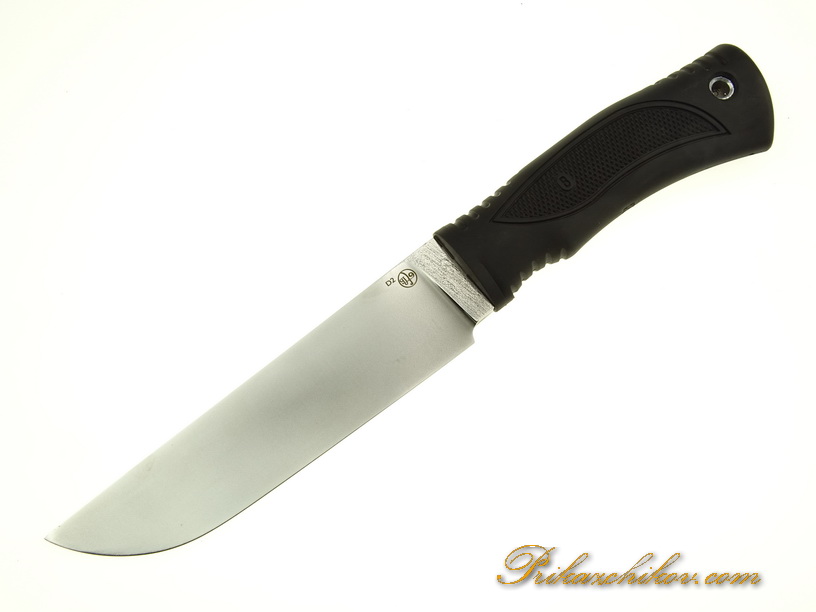 Нож с рукоятью из эластрона N 28