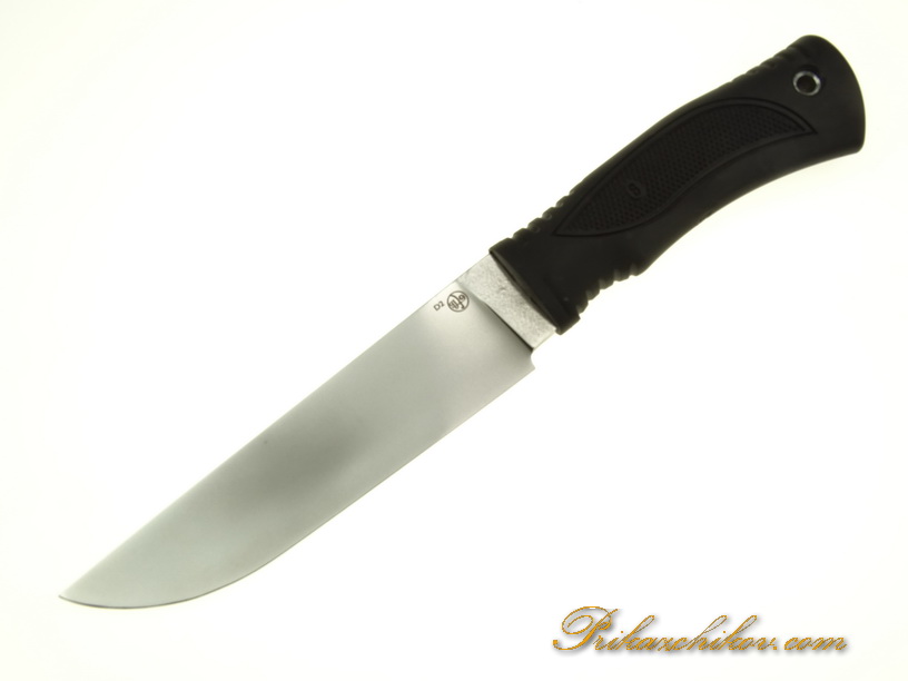 Нож с рукоятью из эластрона N 29