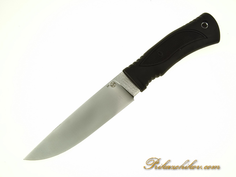 Нож с рукоятью из эластрона N 42