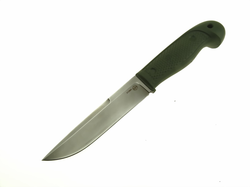 Нож с рукоятью из эластрона N 7