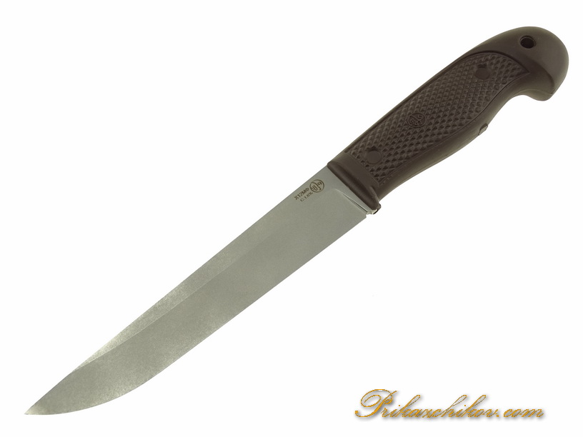 Нож с рукоятью из эластрона » Таёжный1 «