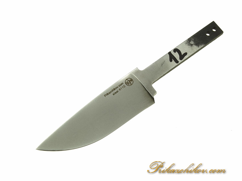Клинок для ножа из стали Bohler K110 N 12