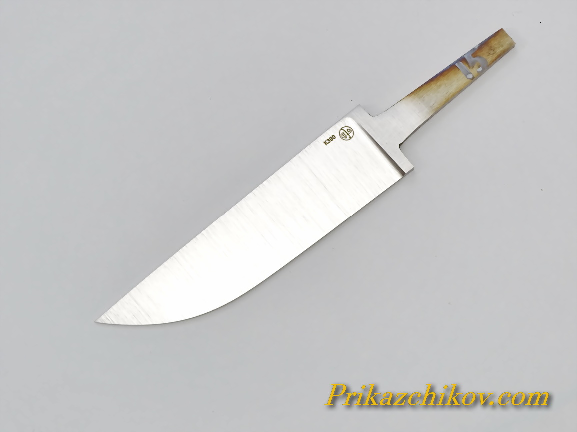 Клинок для ножа из кованой стали bohler k390 N 15