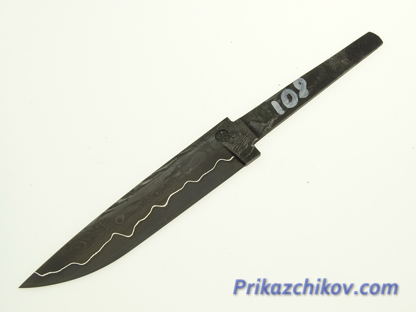 Клинок для ножа из ламинированной стали N 108