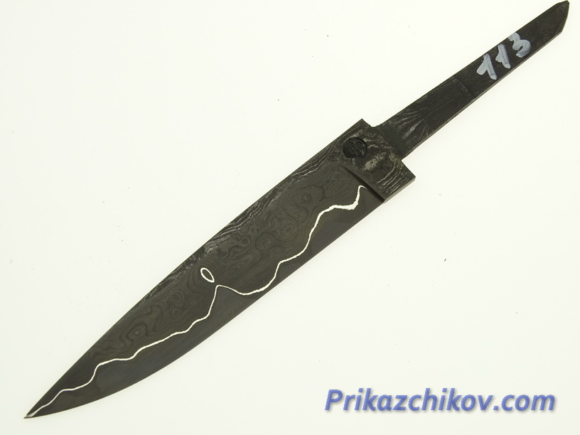 Клинок для ножа из ламинированной стали N 113