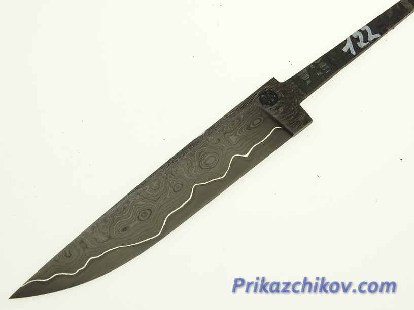 Клинок для ножа из ламинированной стали N 122