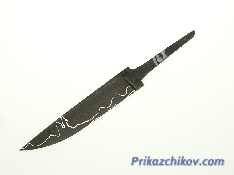 Клинок для ножа из ламинированной стали N 168