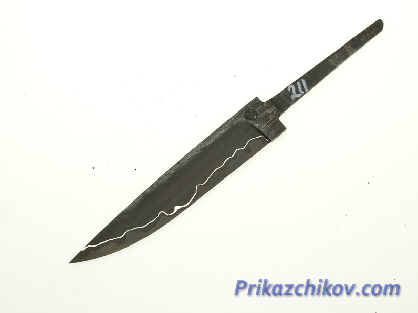 Клинок для ножа из ламинированной стали N 211