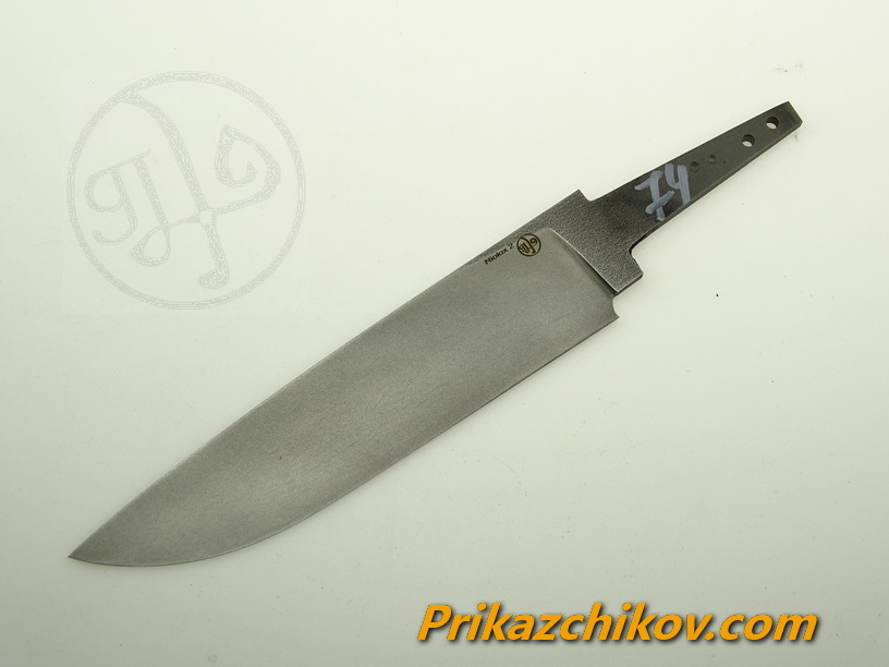 Клинок для ножа из стали Lohmann Niolox 2 (Lo-R 4197) N 74