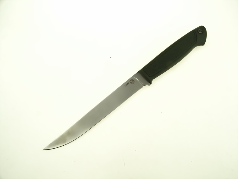 Нож с рукоятью из эластрона N 11