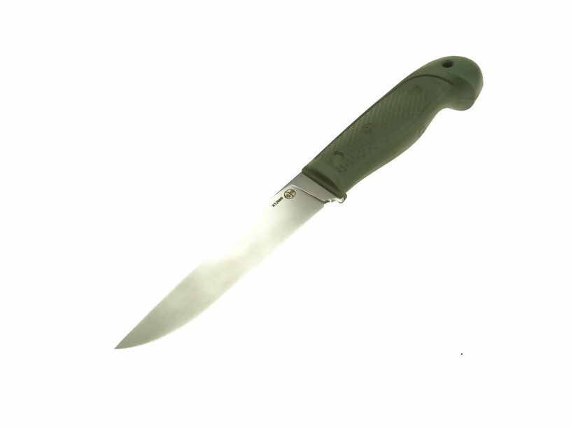 Нож с рукоятью из эластрона N 3