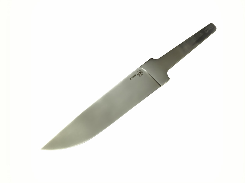 Клинок для ножа из кованой стали х12мф (абхаз 2хв)