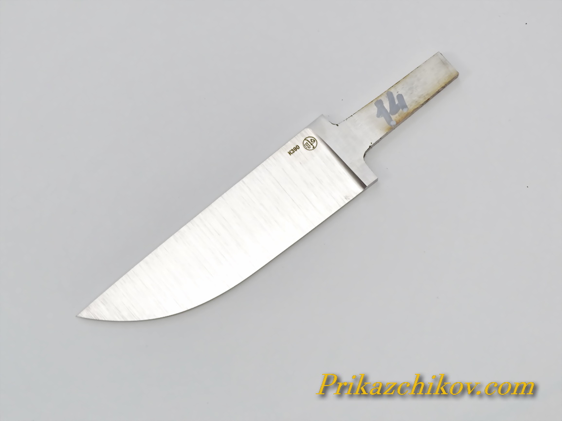 Клинок для ножа из кованой стали bohler k390 N 14
