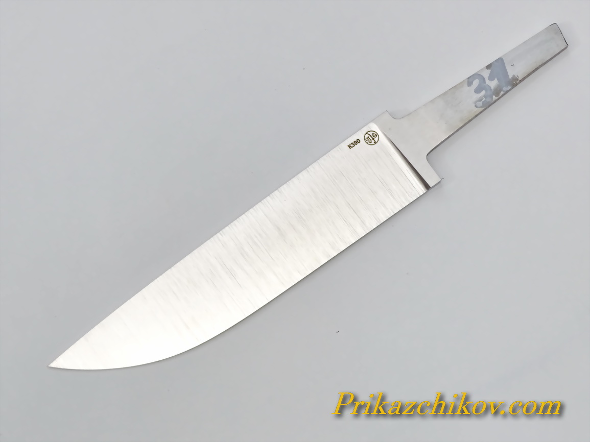 Клинок для ножа из кованой стали bohler k390 N 31