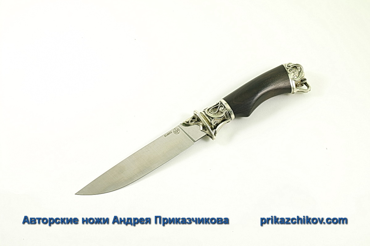 Авторский нож из стали Elmax “Андрей Первозванный” №8