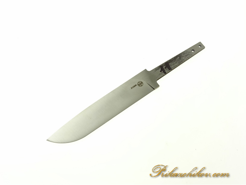 Клинок для ножа из стали х12мф с выпуклыми спусками “Convex Grind” N 11