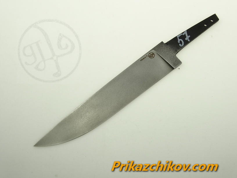 Клинок для ножа из стали Lohmann Niolox 2 (Lo-R 4197) N 57