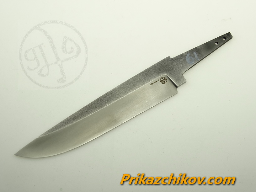 Клинок для ножа из стали Lohmann Niolox 2 (Lo-R 4197) N 61