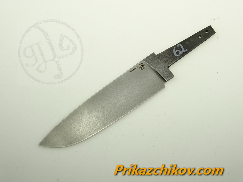Клинок для ножа из стали Lohmann Niolox 2 (Lo-R 4197) N 62