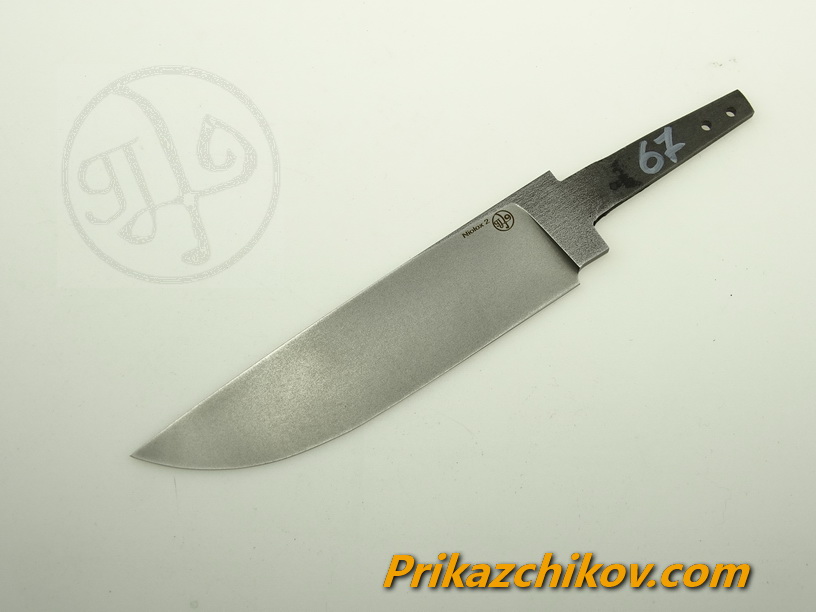 Клинок для ножа из стали Lohmann Niolox 2 (Lo-R 4197) N 67