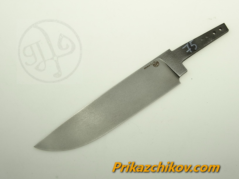 Клинок для ножа из стали Lohmann Niolox 2 (Lo-R 4197) N 75